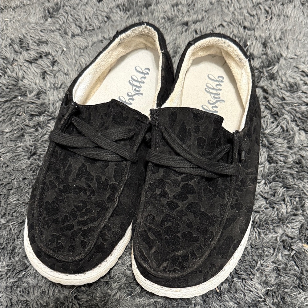 Gypsy Jazz Black leopard print Shoes